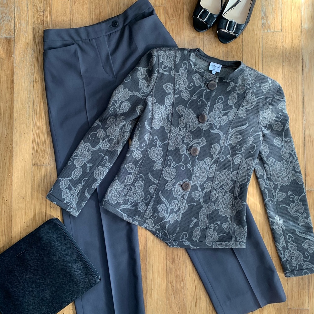 $DesingerLuxury$ Armani Collezioni Suit